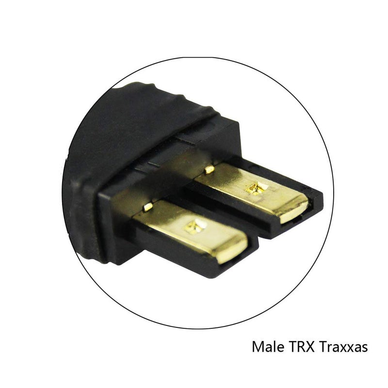 FLY RC 4Packs EC5 Female Lipo Battery Adapter Connectors Compatible with Slash/Rustler/Stampede/Bandit/E RevoNiCd NiMH Battery - Image 4